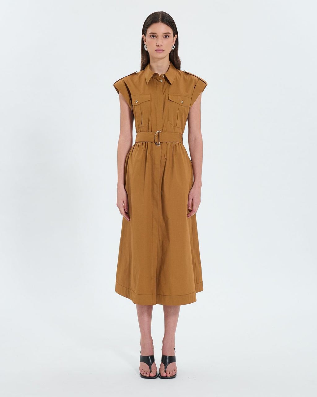 Tobacco shirt dress_1
