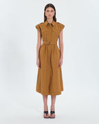 Tobacco shirt dress_1