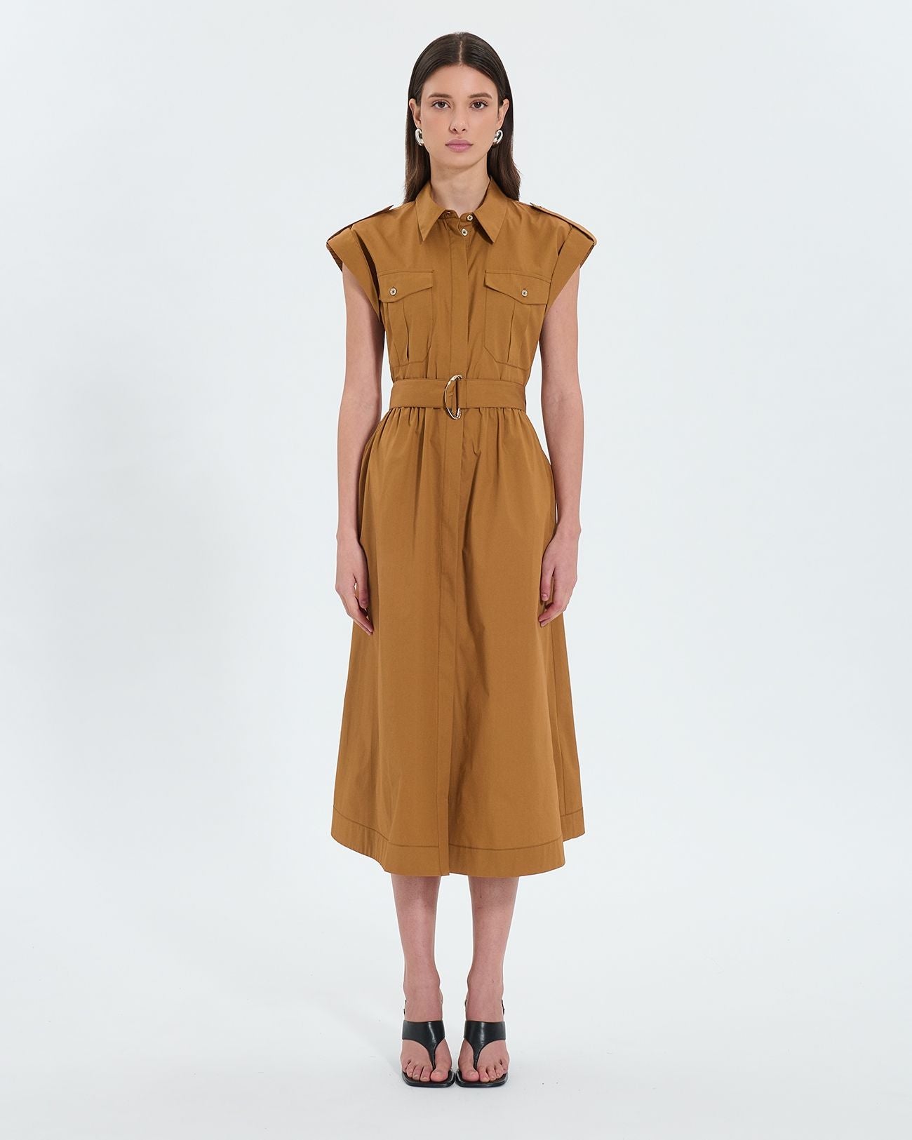 Tobacco shirt dress_1