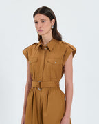 Tobacco shirt dress_2