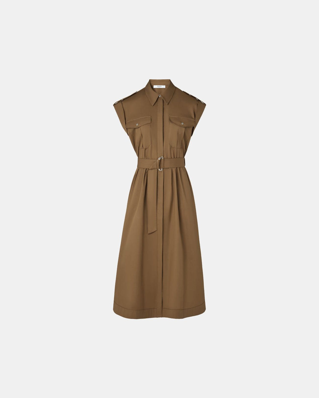Tobacco shirt dress_4