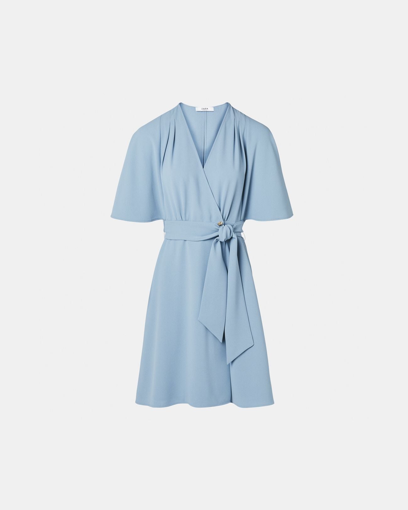 Vestido cruzado crepe azul_4