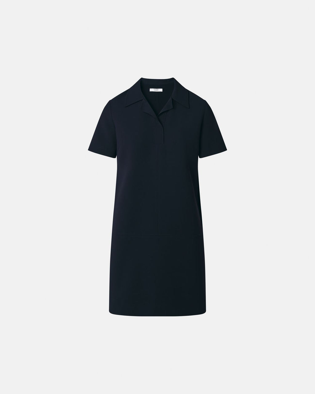 Vestido camisero nocturno de crepé_5