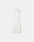 Robe saharienne midi écrue_5