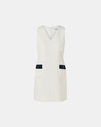 Vestido corto tweed crudo_5
