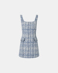 Short blue tweed dress_6
