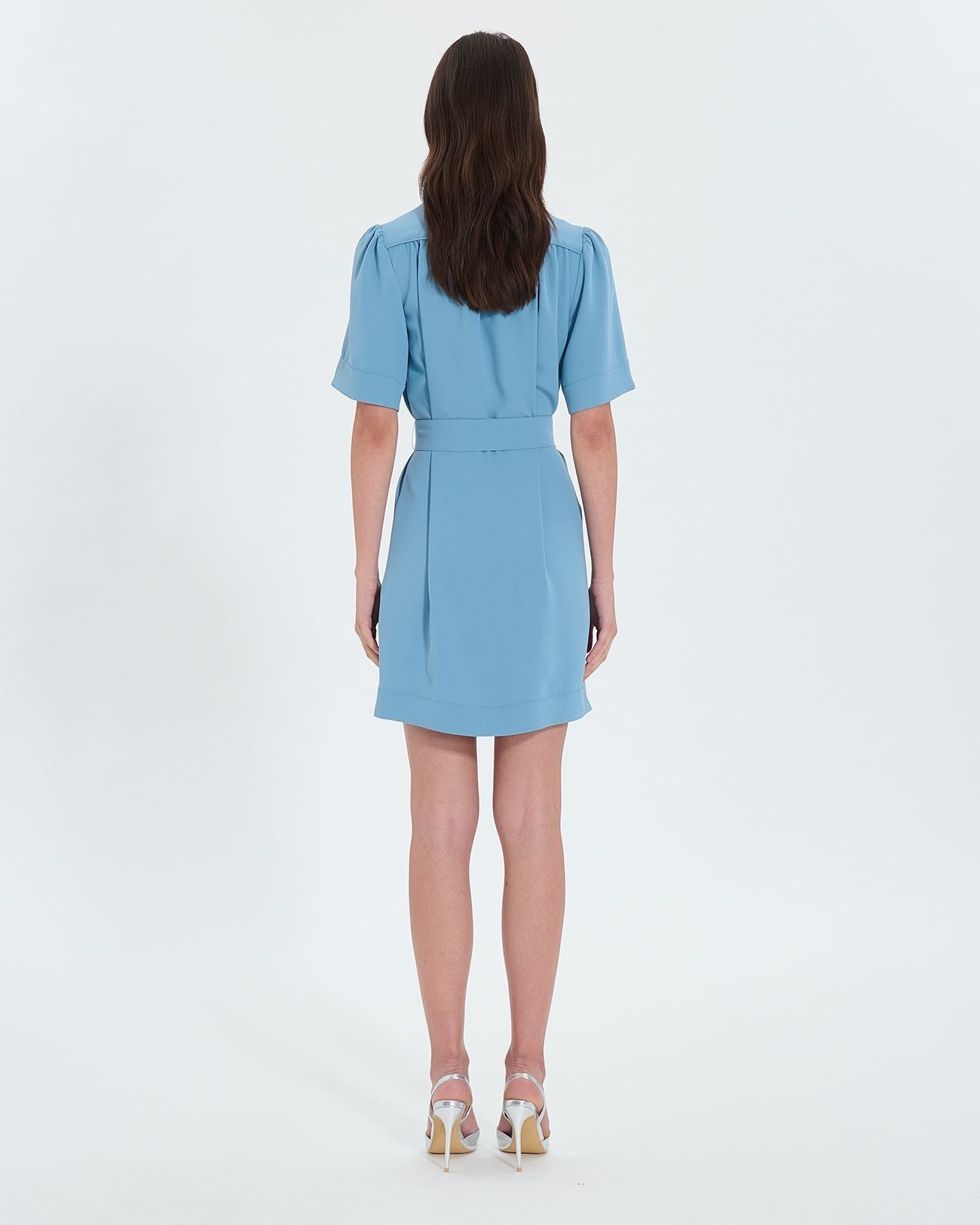 Vestido recto crepe azul_3