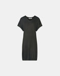 Robe en maille fine kaki_5