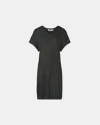 Robe en maille fine kaki_5