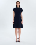 Vestido corto de noche de punto_3