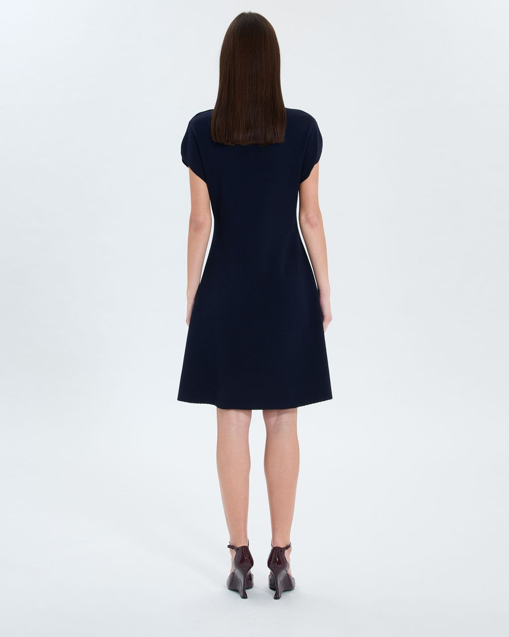 Vestido corto de noche de punto_4