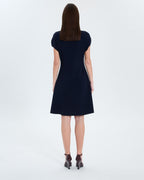 Vestido corto de noche de punto_4