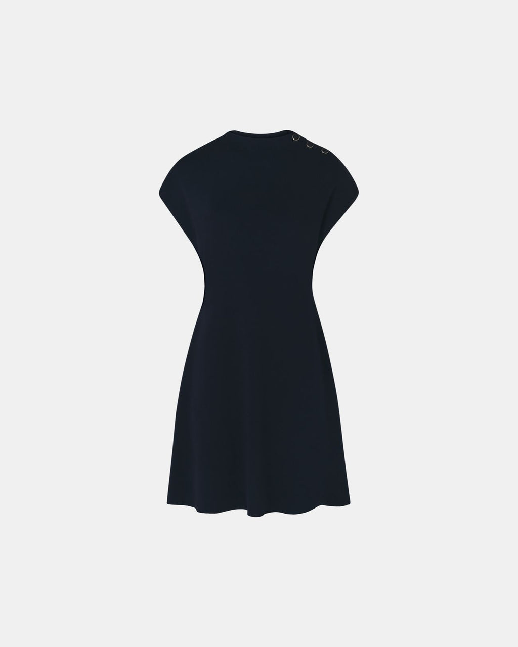 Vestido corto de noche de punto_5