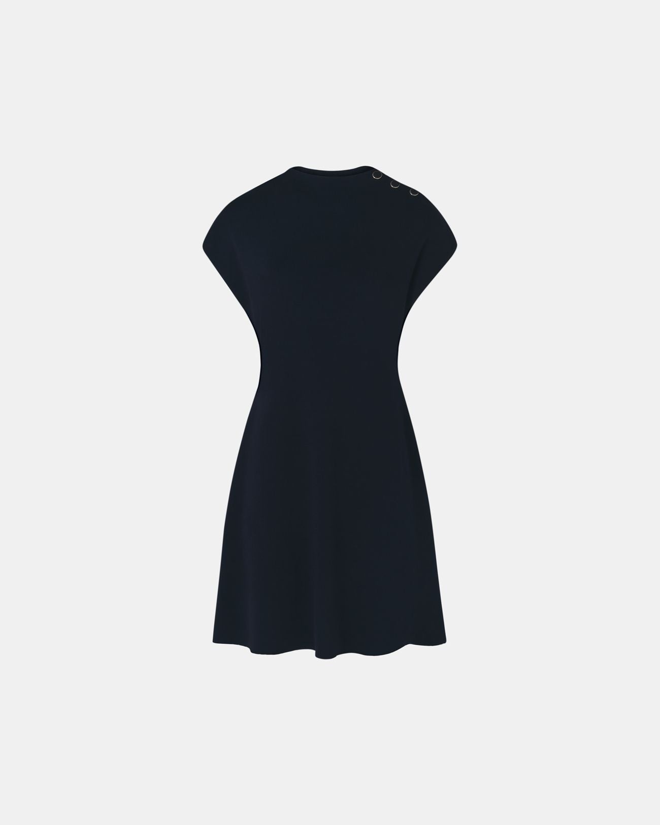 Vestido corto de noche de punto_5