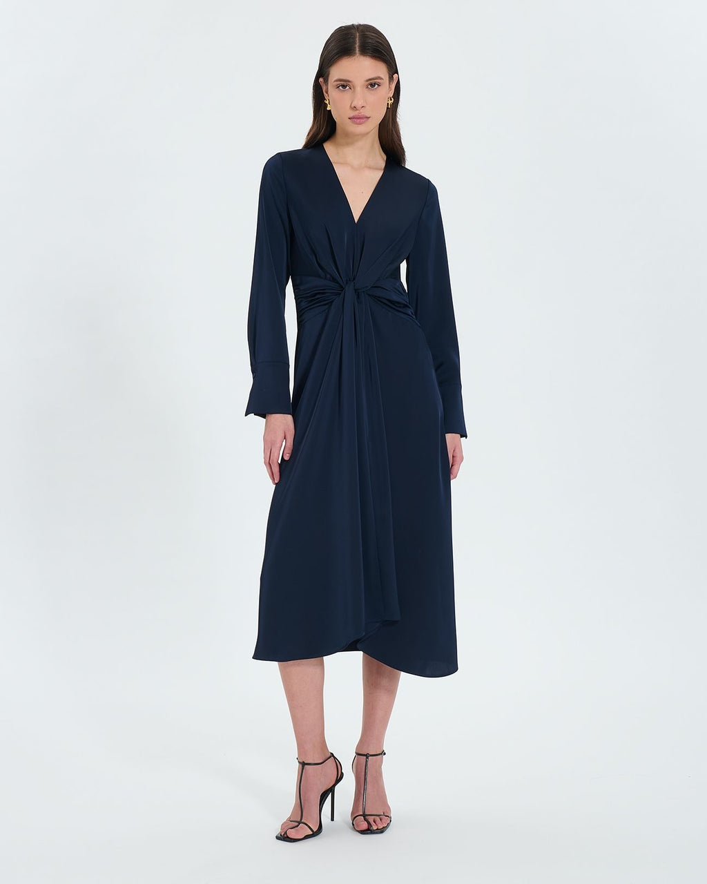 Vestido de noche largo de raso_4