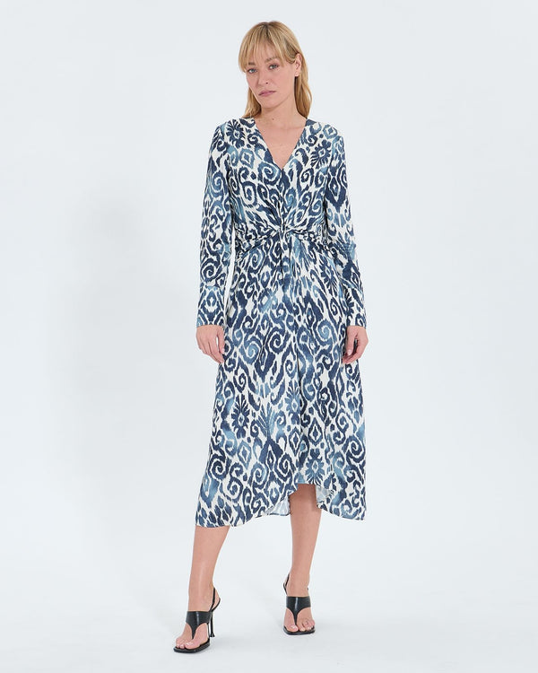 Long printed dress_1