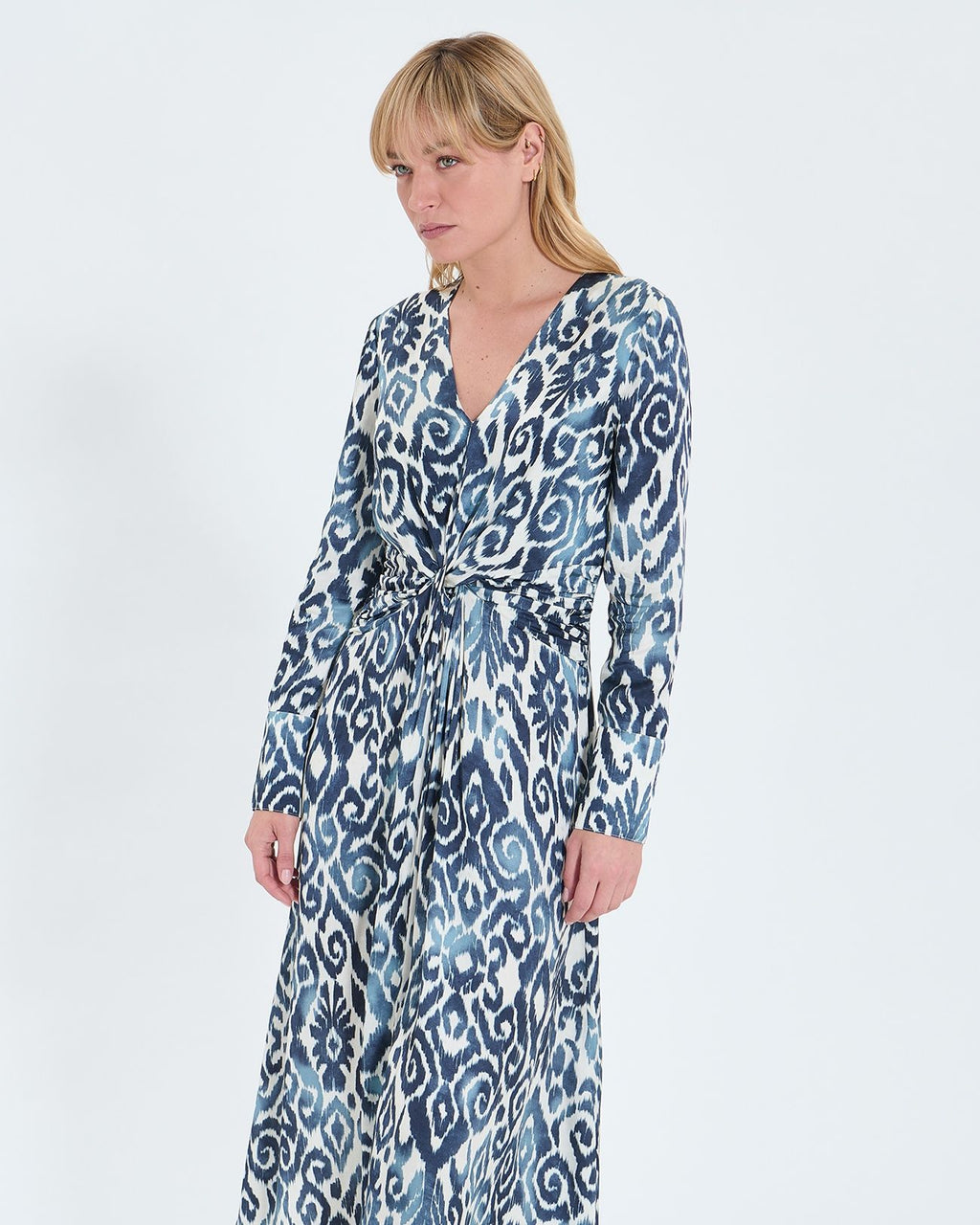 Robe longue à imprimé_2