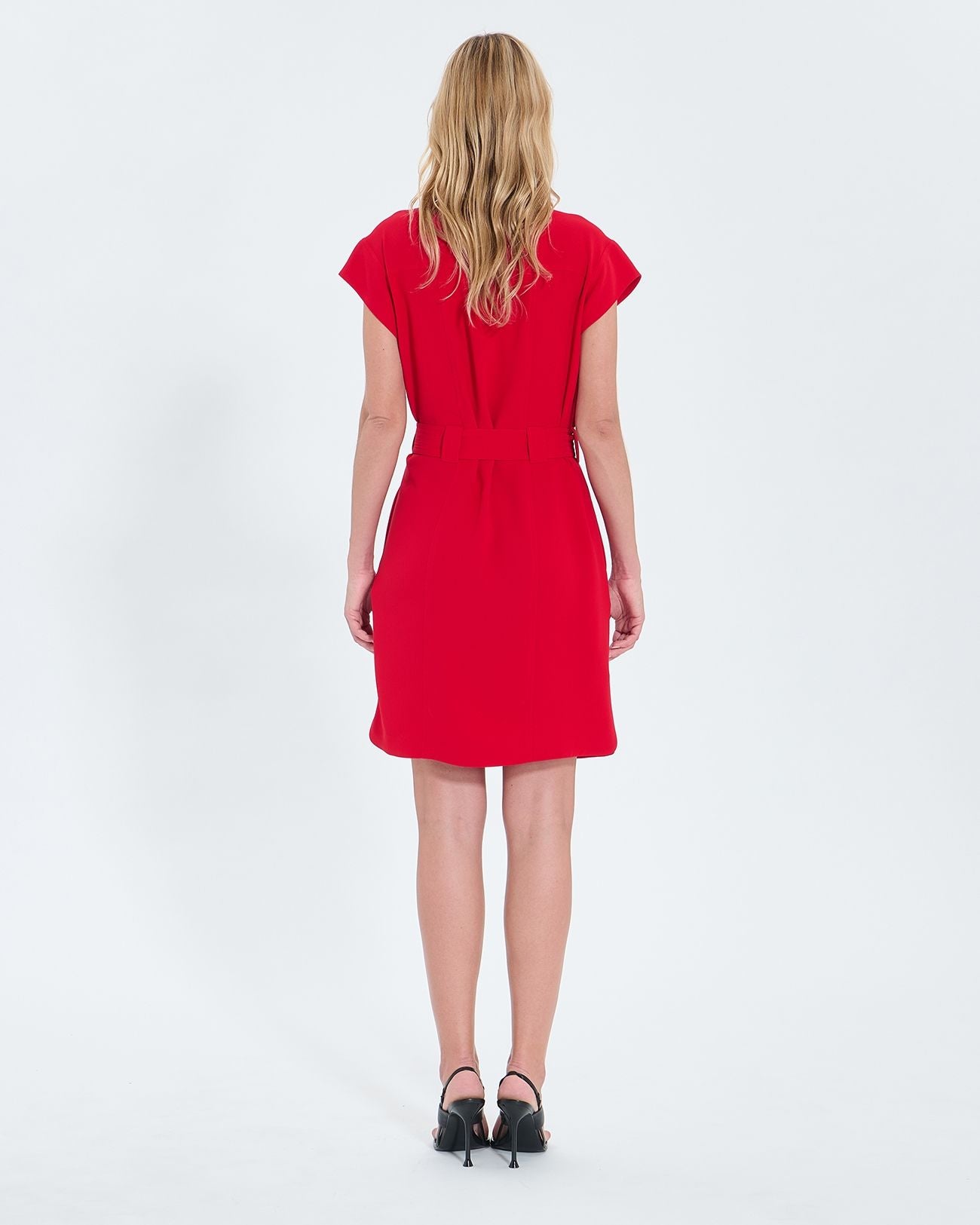 Red shirt dress_3