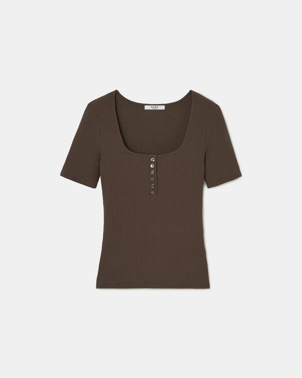 Top ajusté chocolat_5