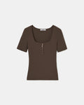Top ajusté chocolat_5