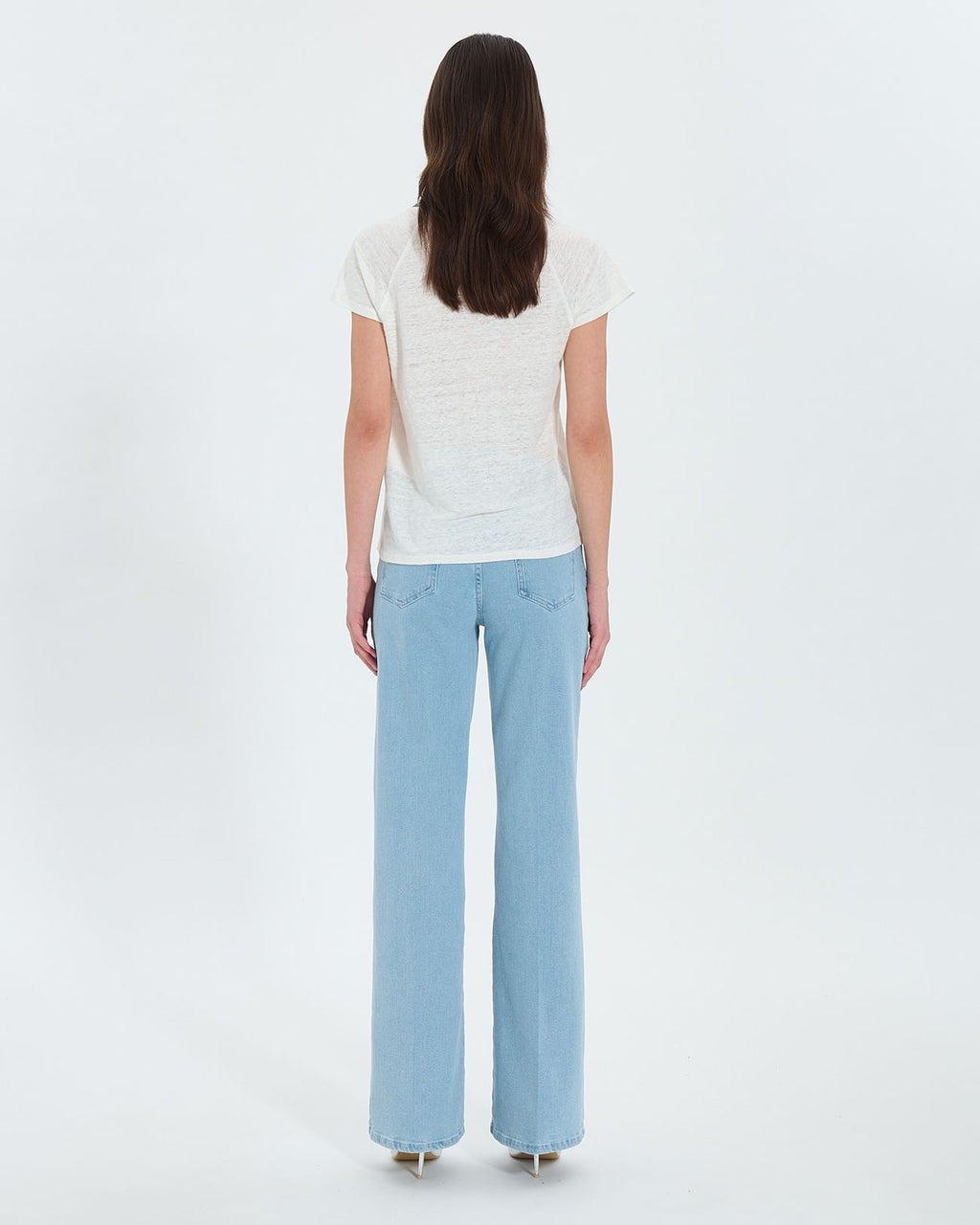 Ecru linen T-shirt_3
