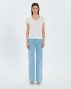 Ecru linen T-shirt_4