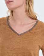 Camiseta lino tabaco_2