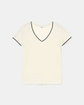 Tee-shirt en lin écru_5