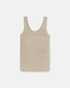 Champagne sequined tank top_5
