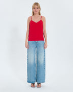 Red tank top_4