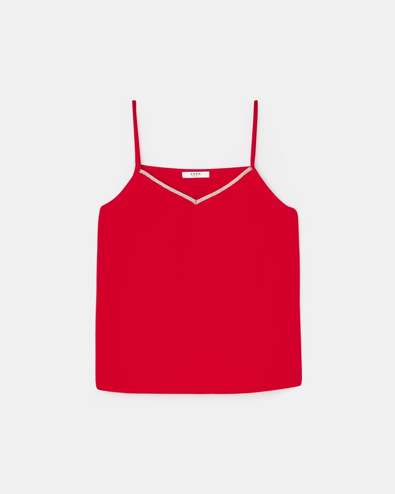 Red tank top_5