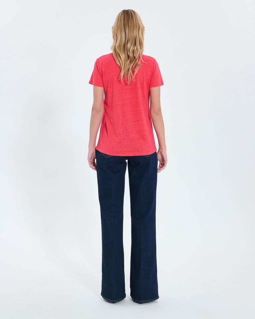 Coral jersey top_3