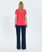 Coral jersey top_3