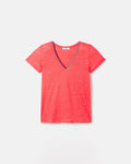 Coral jersey top_5