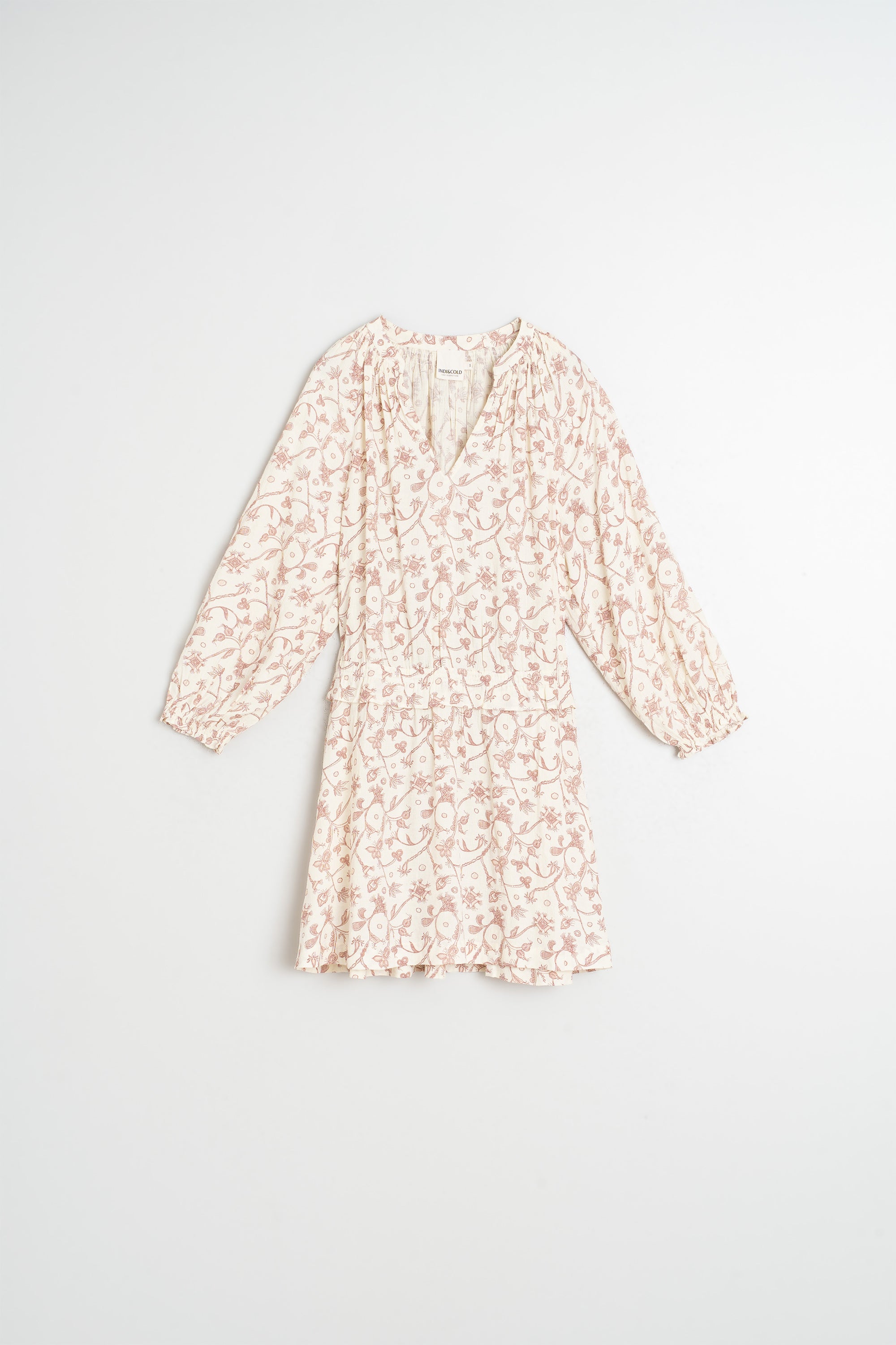 Short Dress - Ecru