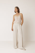 Lace Camisole Top - Ecru