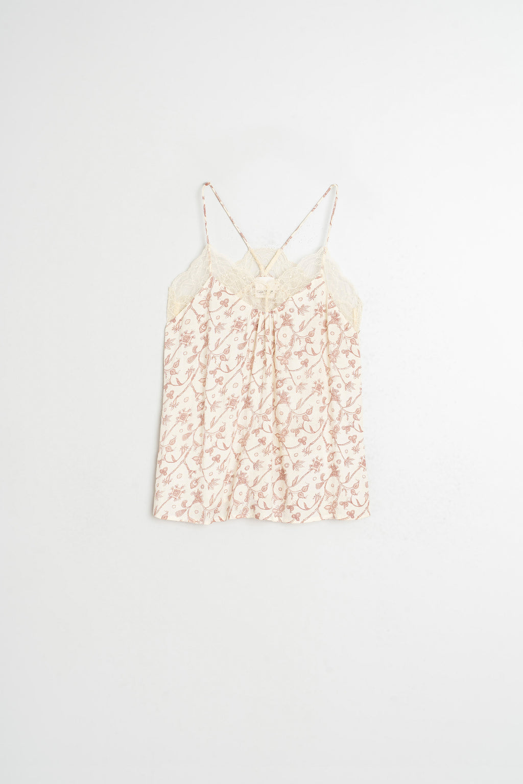 Lace Camisole Top - Ecru