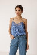Camisola de Encaje - Azul Británico