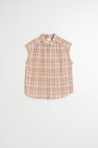 Frayed Cotton Shirt - Rust