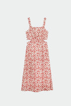 Backless Dress - Red