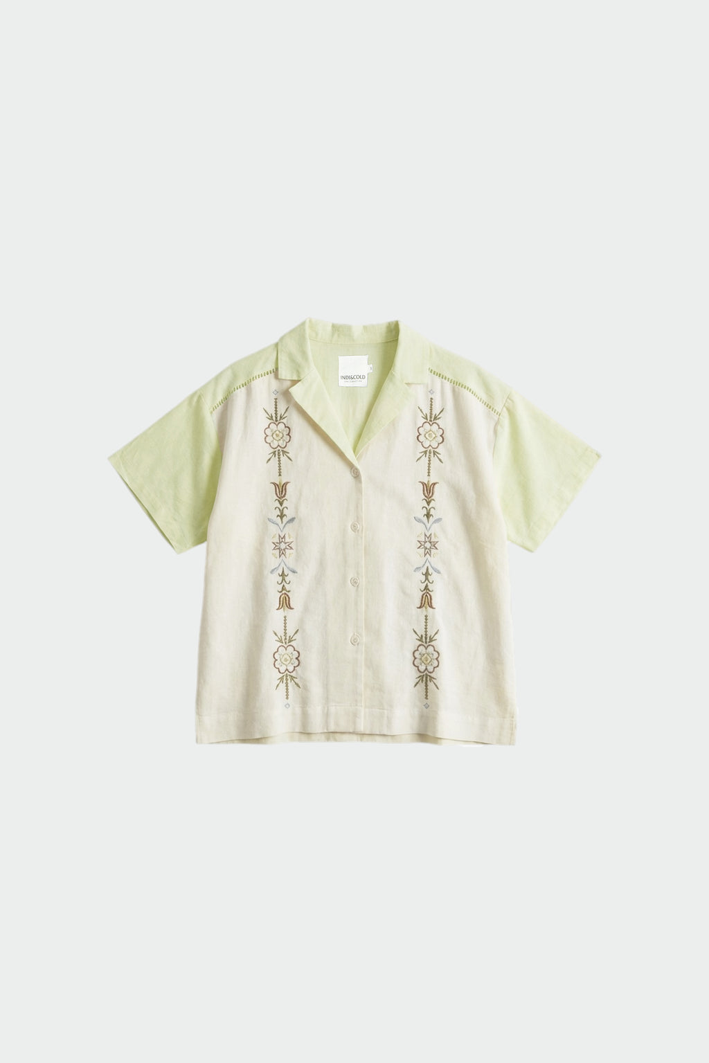 Guayabera Style Shirt - Sorbet
