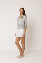 Openwork Knit Cardigan - Glace