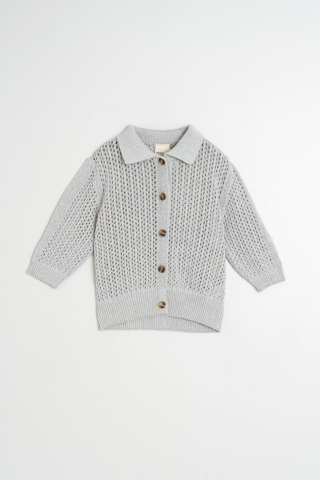 Openwork Knit Cardigan - Glace
