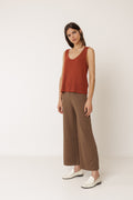 Pantalón Elástico James - Chocolate