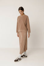Mila Terry Skirt - Pink