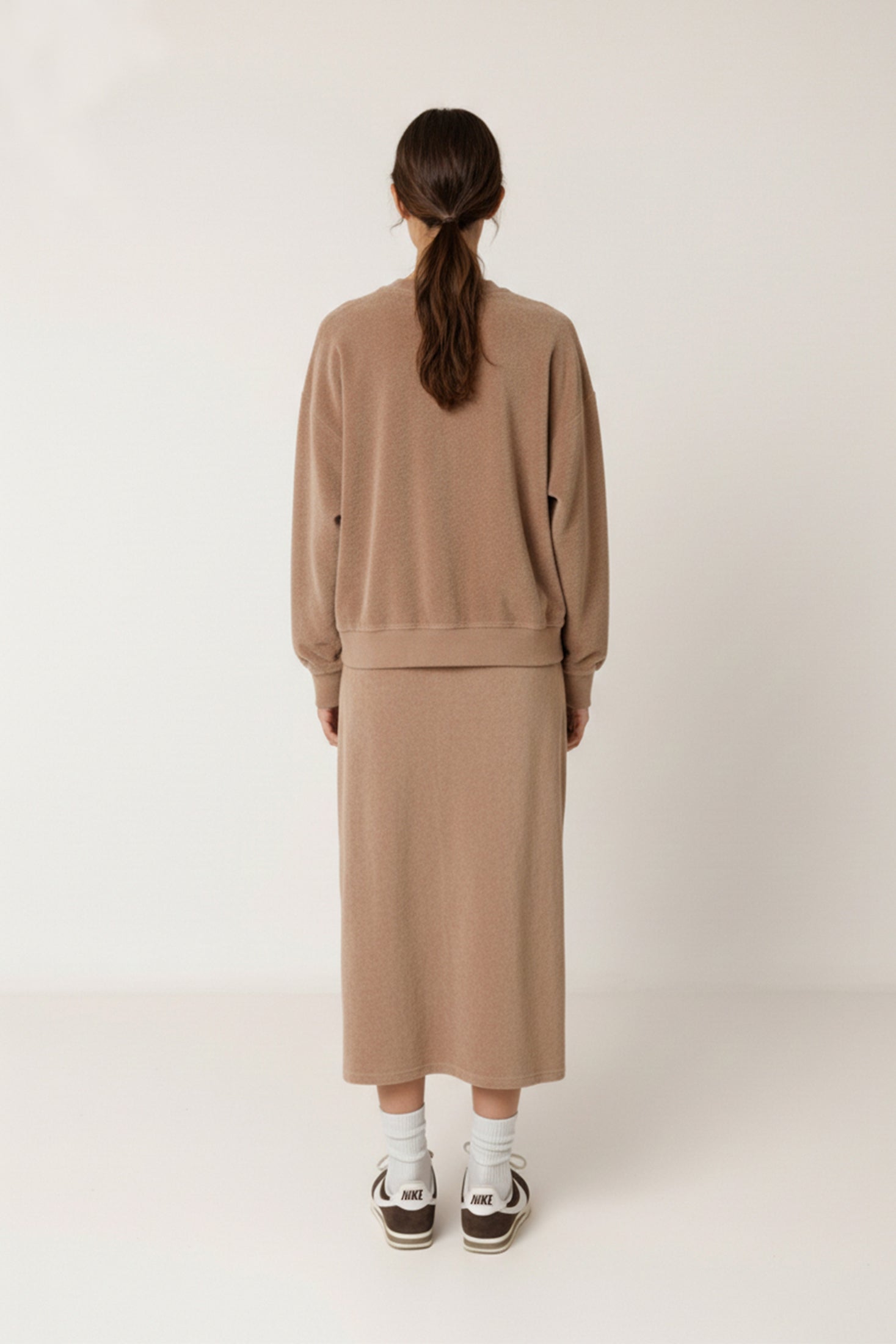 Mila Terry Skirt - Pink