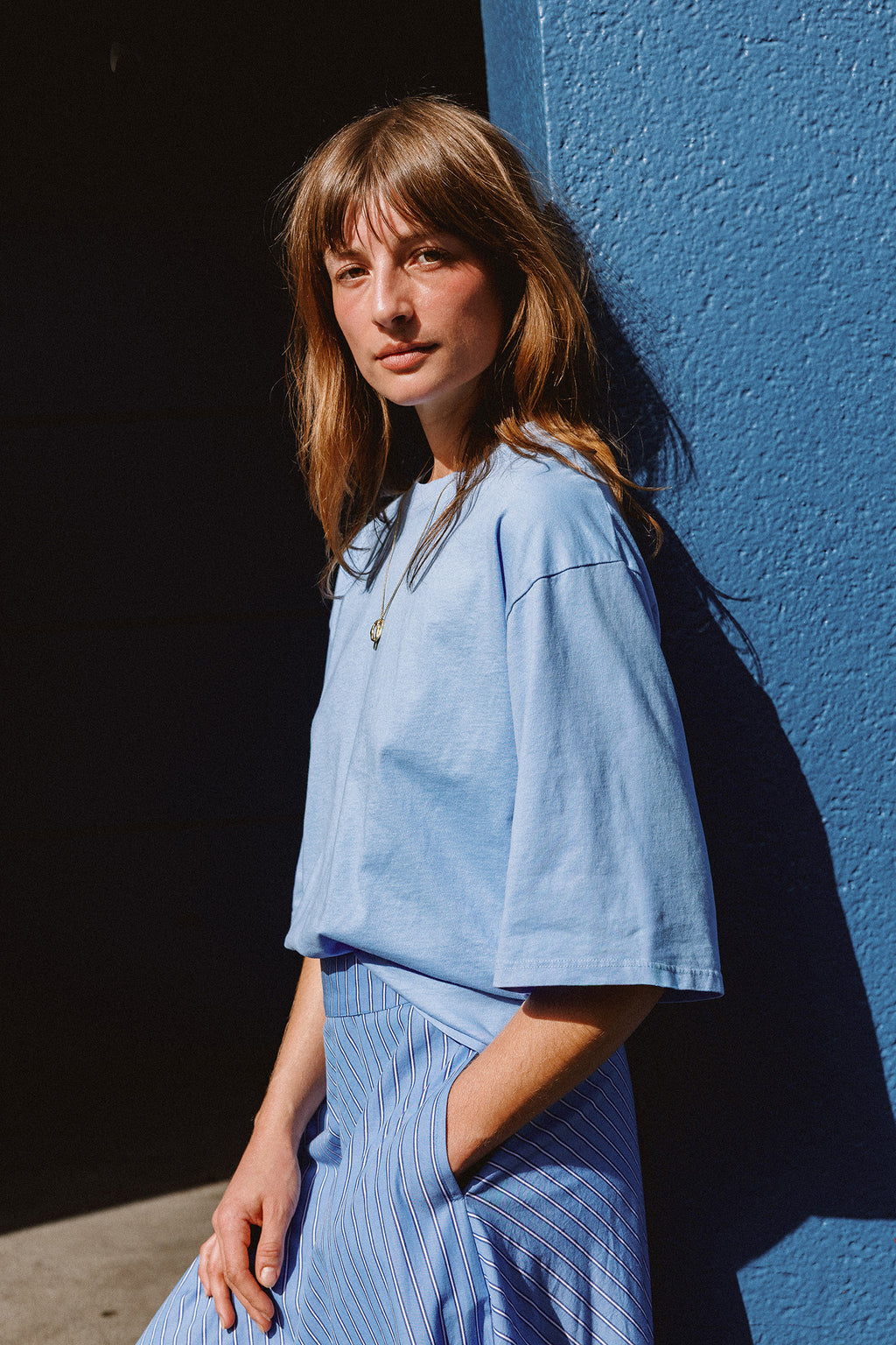 Organic Cotton T-Shirt - Blue