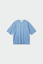 Camiseta oversize de algodón orgánico - Azul