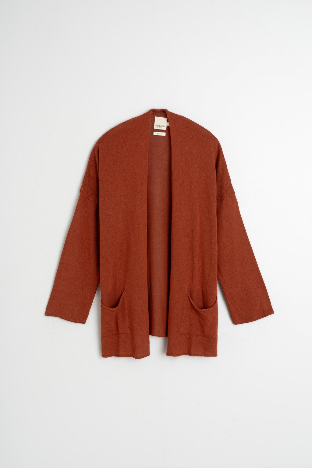 Chaqueta Teñida en Prenda - Terracota
