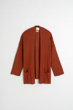 Chaqueta Teñida en Prenda - Terracota